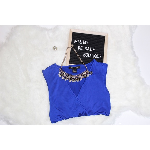 Blue Revamped Dress - Picture 6 of 8